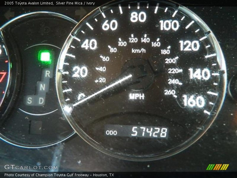 Silver Pine Mica / Ivory 2005 Toyota Avalon Limited