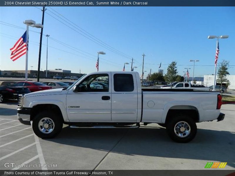 Summit White / Dark Charcoal 2004 Chevrolet Silverado 2500HD LS Extended Cab