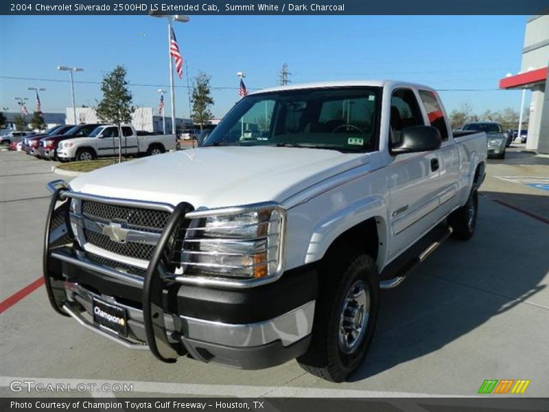 Summit White / Dark Charcoal 2004 Chevrolet Silverado 2500HD LS Extended Cab