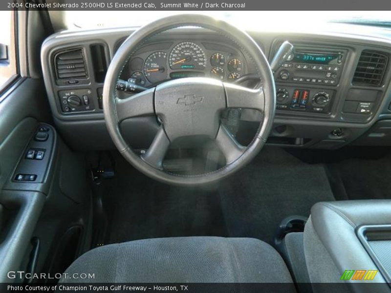 Summit White / Dark Charcoal 2004 Chevrolet Silverado 2500HD LS Extended Cab