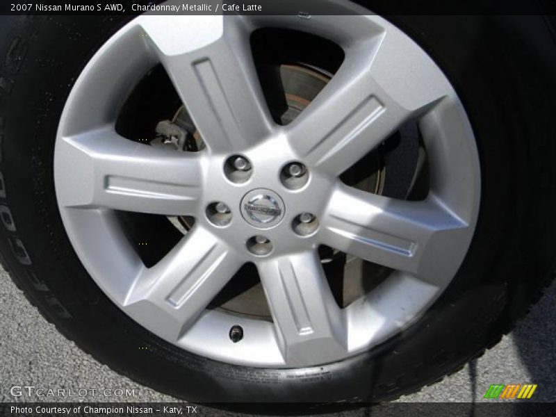 Chardonnay Metallic / Cafe Latte 2007 Nissan Murano S AWD