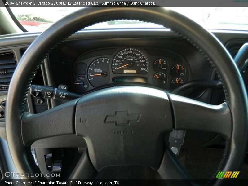 Summit White / Dark Charcoal 2004 Chevrolet Silverado 2500HD LS Extended Cab