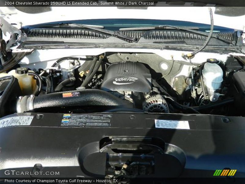Summit White / Dark Charcoal 2004 Chevrolet Silverado 2500HD LS Extended Cab