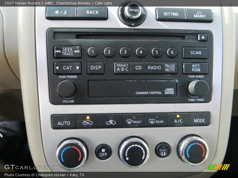Chardonnay Metallic / Cafe Latte 2007 Nissan Murano S AWD