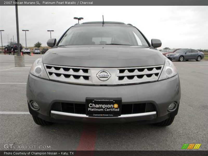 Platinum Pearl Matallic / Charcoal 2007 Nissan Murano SL