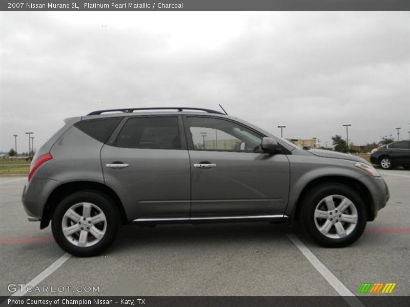 Platinum Pearl Matallic / Charcoal 2007 Nissan Murano SL
