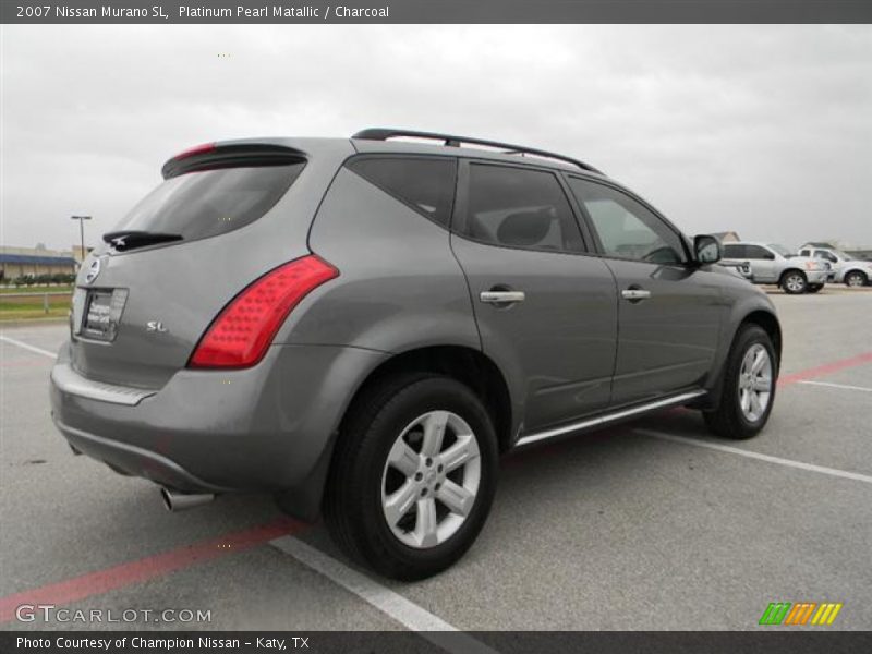Platinum Pearl Matallic / Charcoal 2007 Nissan Murano SL