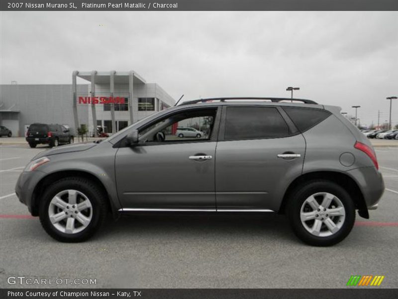 Platinum Pearl Matallic / Charcoal 2007 Nissan Murano SL