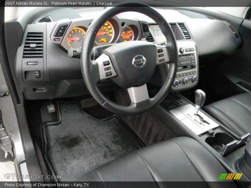 Platinum Pearl Matallic / Charcoal 2007 Nissan Murano SL