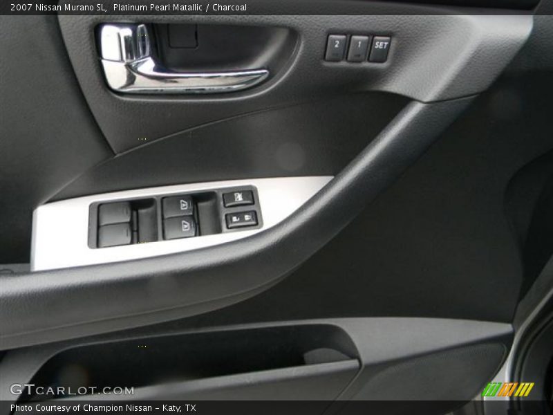Platinum Pearl Matallic / Charcoal 2007 Nissan Murano SL