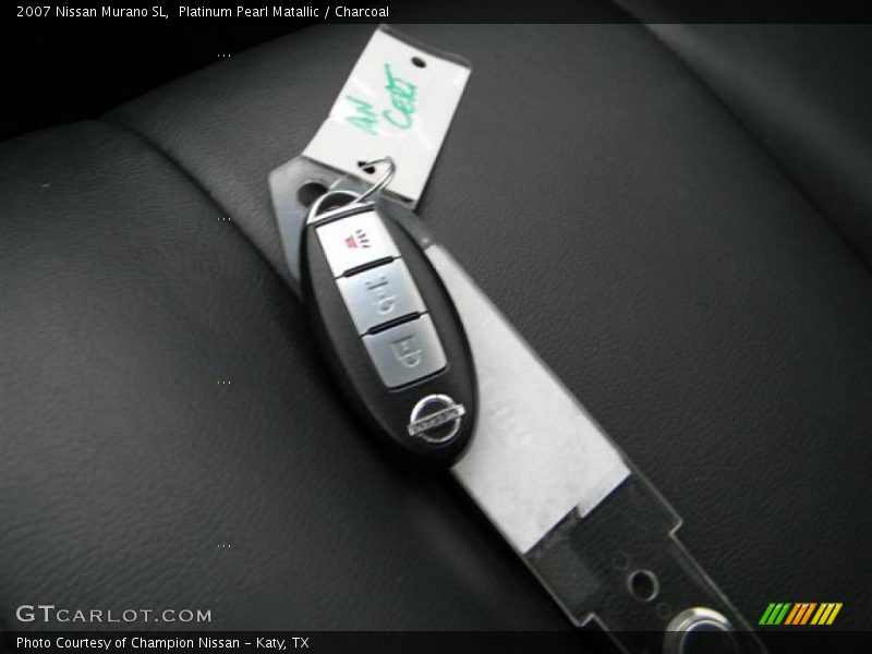 Platinum Pearl Matallic / Charcoal 2007 Nissan Murano SL