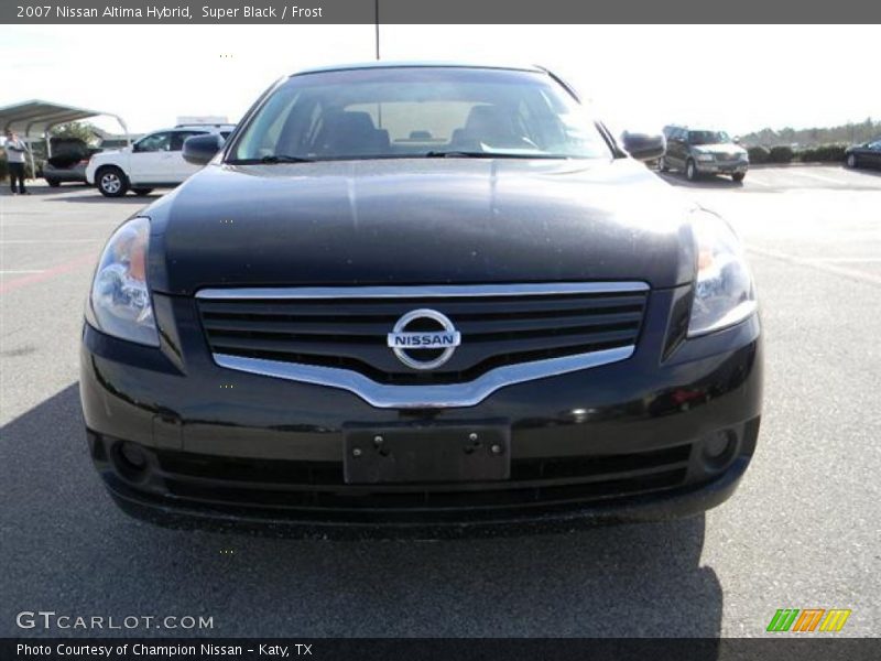 Super Black / Frost 2007 Nissan Altima Hybrid