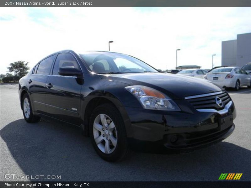 Super Black / Frost 2007 Nissan Altima Hybrid