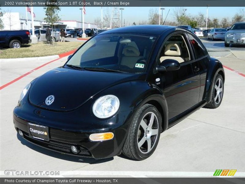 Front 3/4 View of 2002 New Beetle Sport 1.8T Coupe