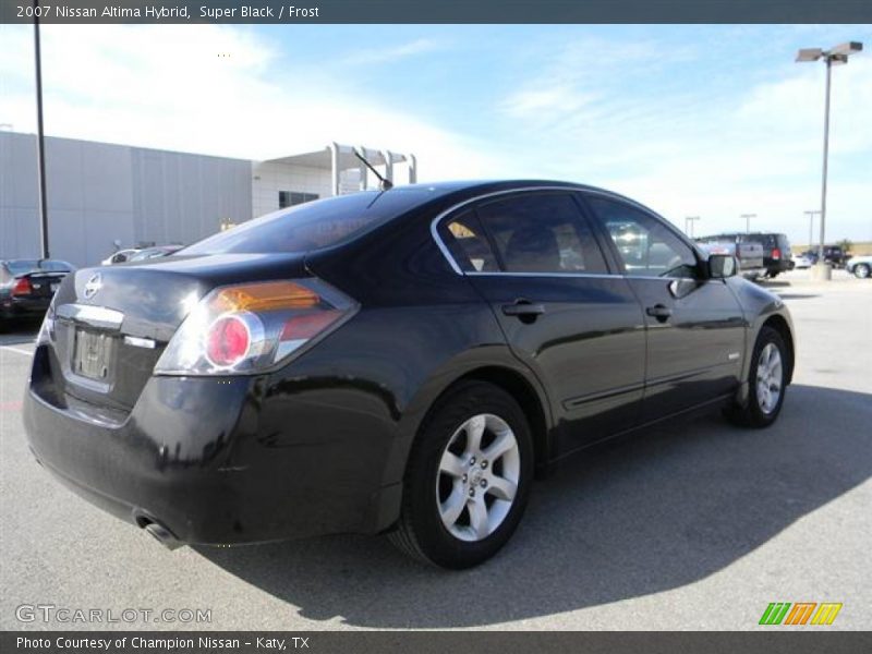 Super Black / Frost 2007 Nissan Altima Hybrid