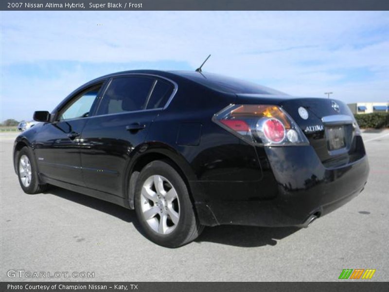 Super Black / Frost 2007 Nissan Altima Hybrid