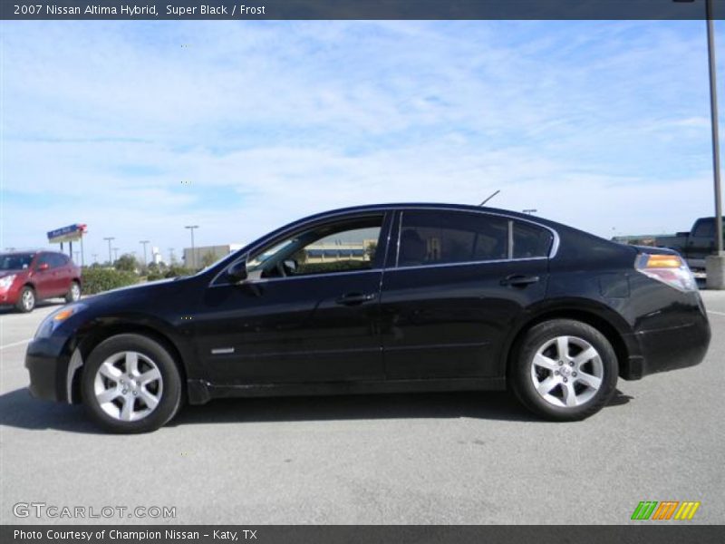 Super Black / Frost 2007 Nissan Altima Hybrid