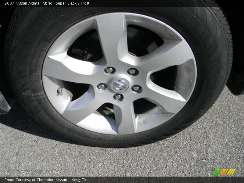 Super Black / Frost 2007 Nissan Altima Hybrid