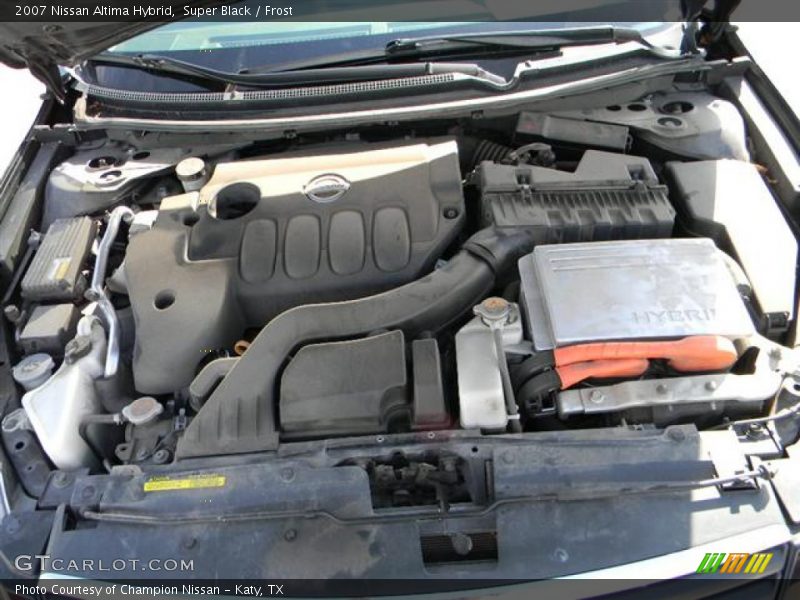 Super Black / Frost 2007 Nissan Altima Hybrid