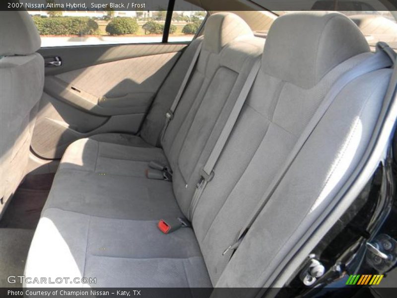 Super Black / Frost 2007 Nissan Altima Hybrid