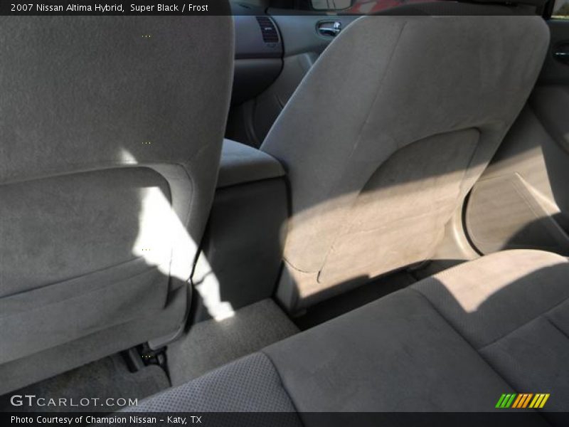 Super Black / Frost 2007 Nissan Altima Hybrid