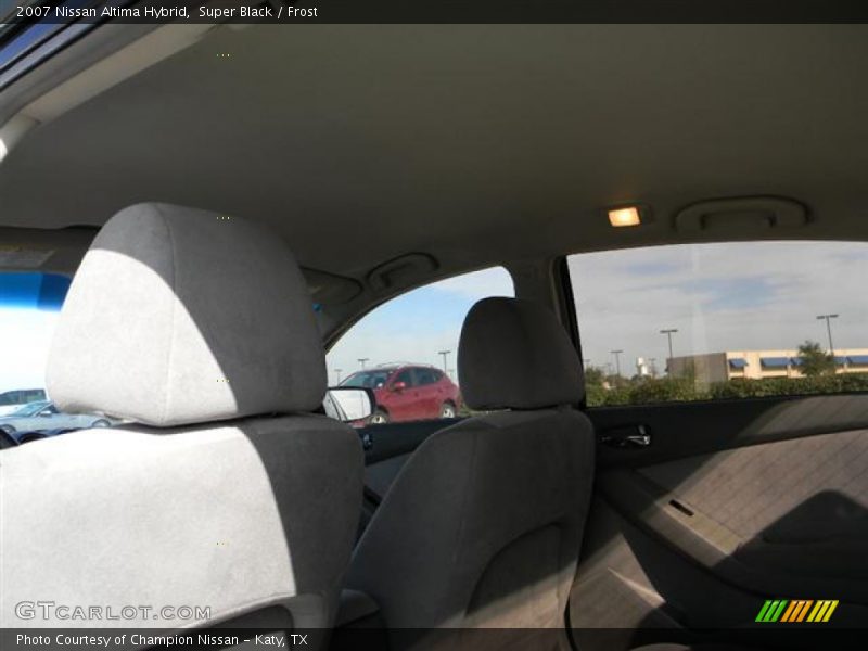 Super Black / Frost 2007 Nissan Altima Hybrid