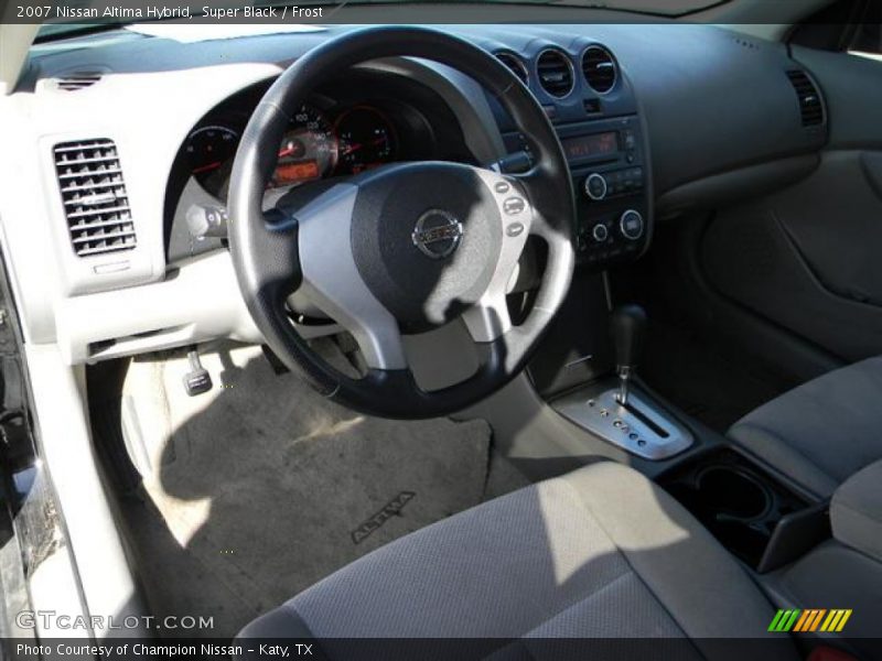 Super Black / Frost 2007 Nissan Altima Hybrid