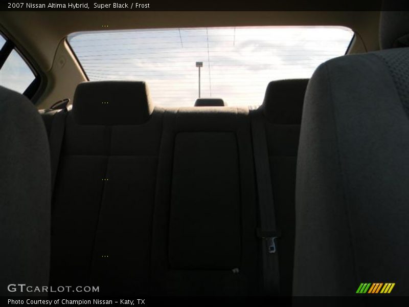 Super Black / Frost 2007 Nissan Altima Hybrid