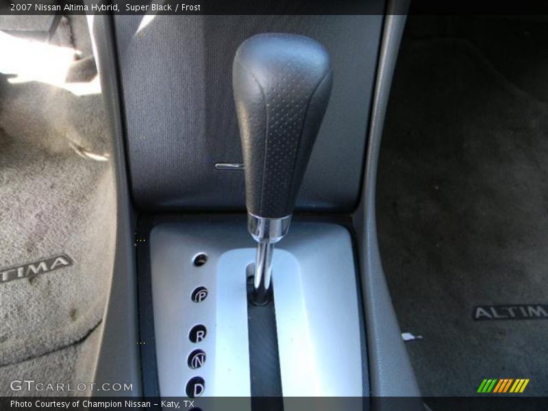 Super Black / Frost 2007 Nissan Altima Hybrid