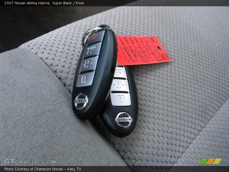 Super Black / Frost 2007 Nissan Altima Hybrid