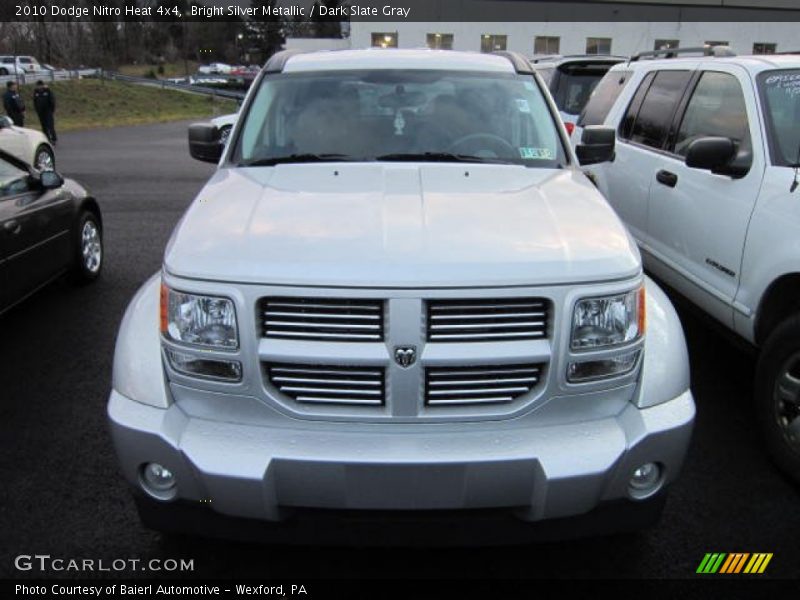 Bright Silver Metallic / Dark Slate Gray 2010 Dodge Nitro Heat 4x4
