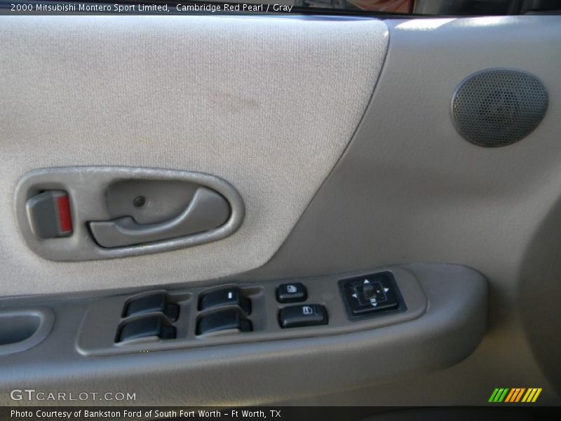 Cambridge Red Pearl / Gray 2000 Mitsubishi Montero Sport Limited