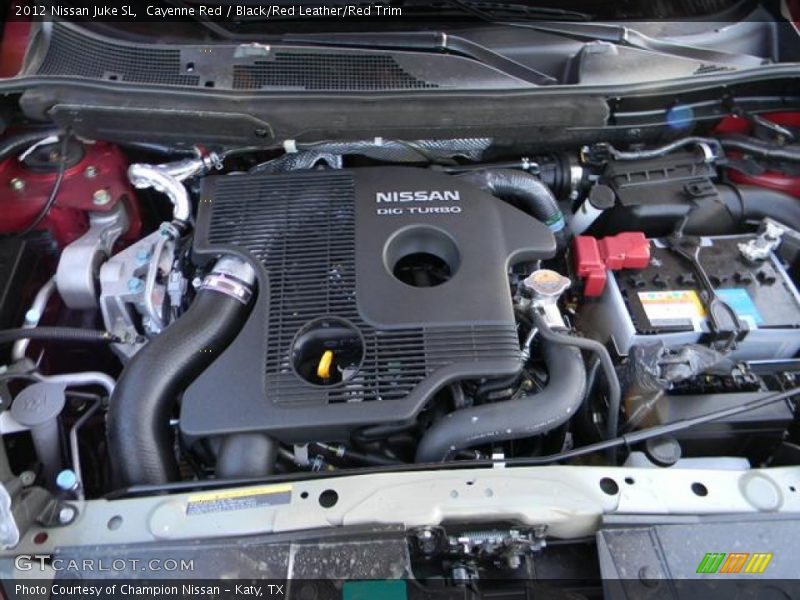 Cayenne Red / Black/Red Leather/Red Trim 2012 Nissan Juke SL