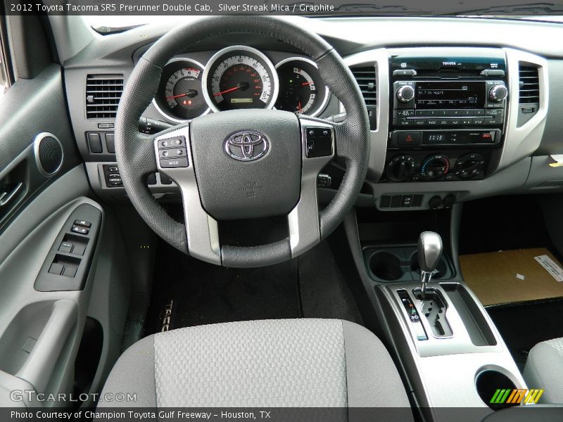 Dashboard of 2012 Tacoma SR5 Prerunner Double Cab