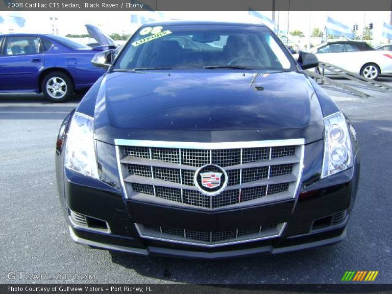 Black Raven / Ebony 2008 Cadillac CTS Sedan