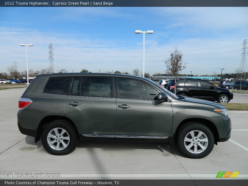  2012 Highlander  Cypress Green Pearl