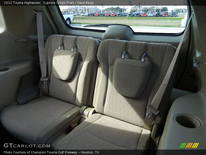 Cypress Green Pearl / Sand Beige 2012 Toyota Highlander