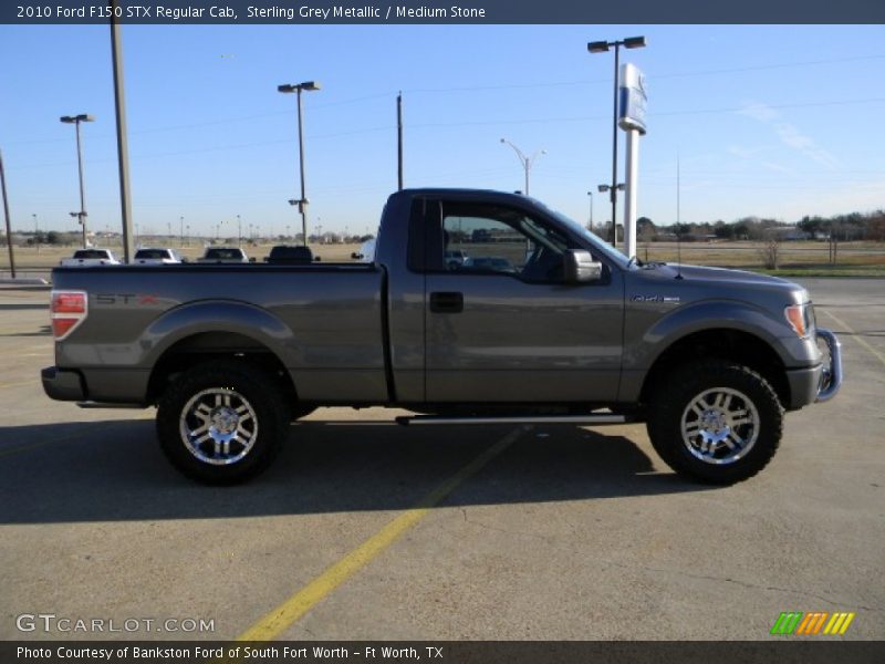 Sterling Grey Metallic / Medium Stone 2010 Ford F150 STX Regular Cab