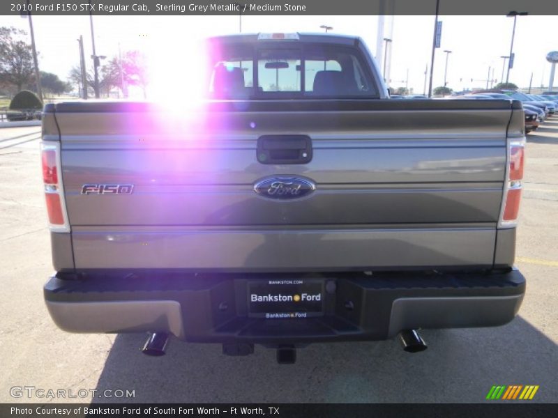 Sterling Grey Metallic / Medium Stone 2010 Ford F150 STX Regular Cab