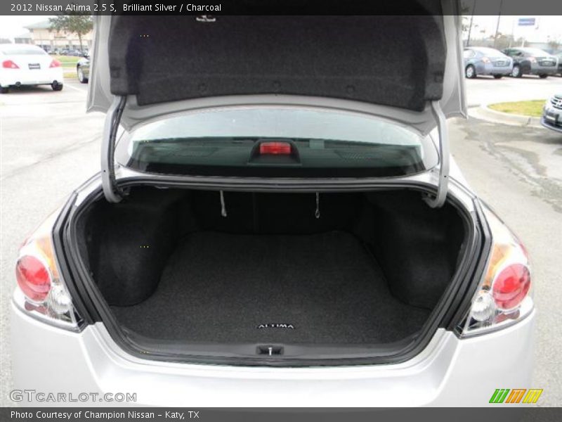 Brilliant Silver / Charcoal 2012 Nissan Altima 2.5 S