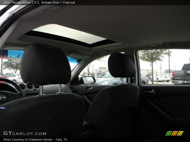 Brilliant Silver / Charcoal 2012 Nissan Altima 2.5 S