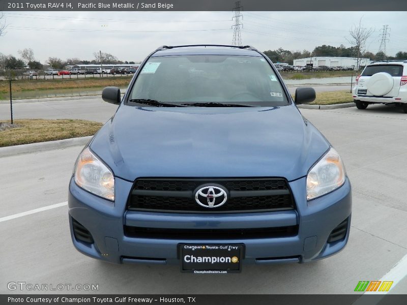 Pacific Blue Metallic / Sand Beige 2011 Toyota RAV4 I4