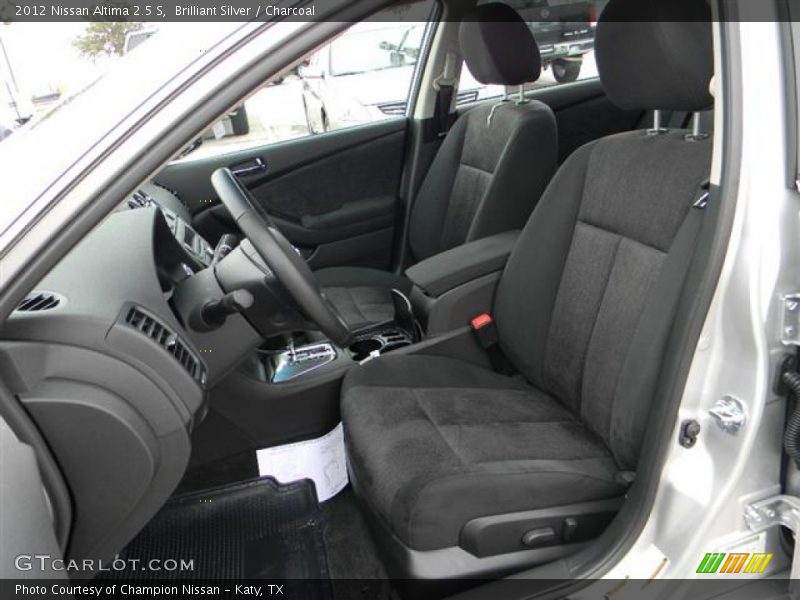 Brilliant Silver / Charcoal 2012 Nissan Altima 2.5 S