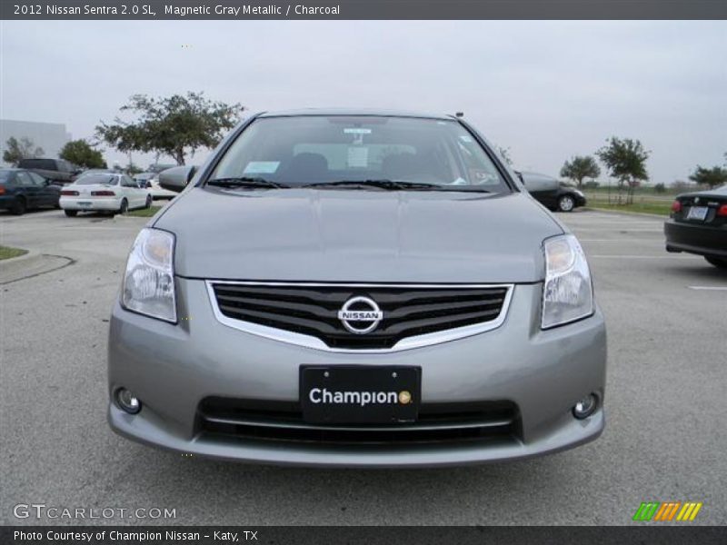 Magnetic Gray Metallic / Charcoal 2012 Nissan Sentra 2.0 SL
