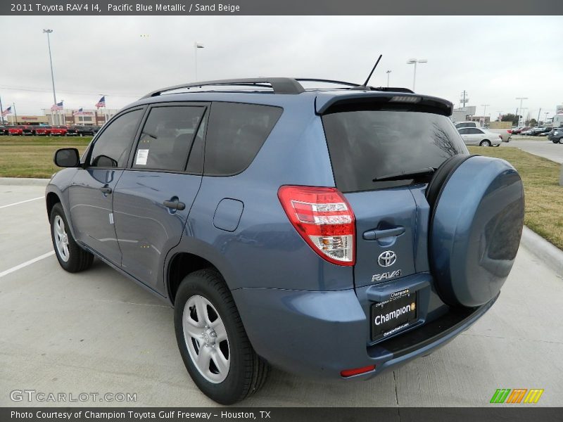 Pacific Blue Metallic / Sand Beige 2011 Toyota RAV4 I4