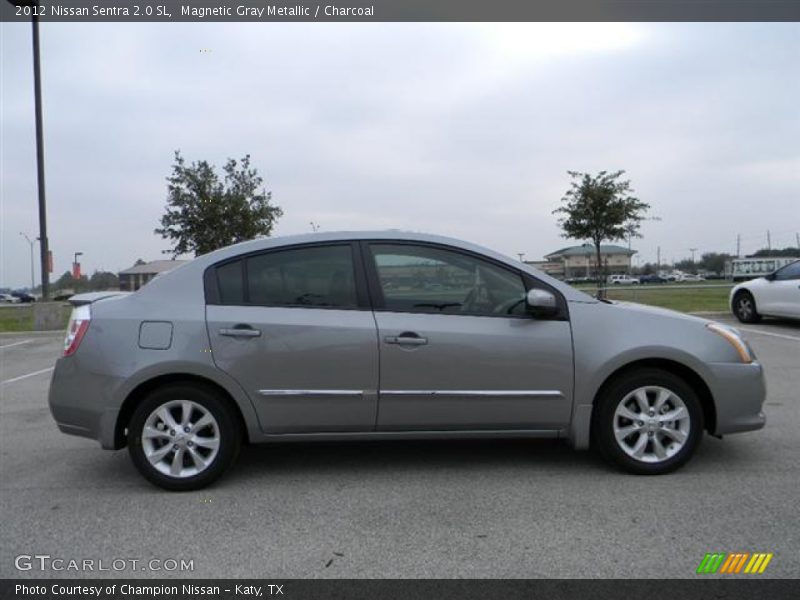 Magnetic Gray Metallic / Charcoal 2012 Nissan Sentra 2.0 SL