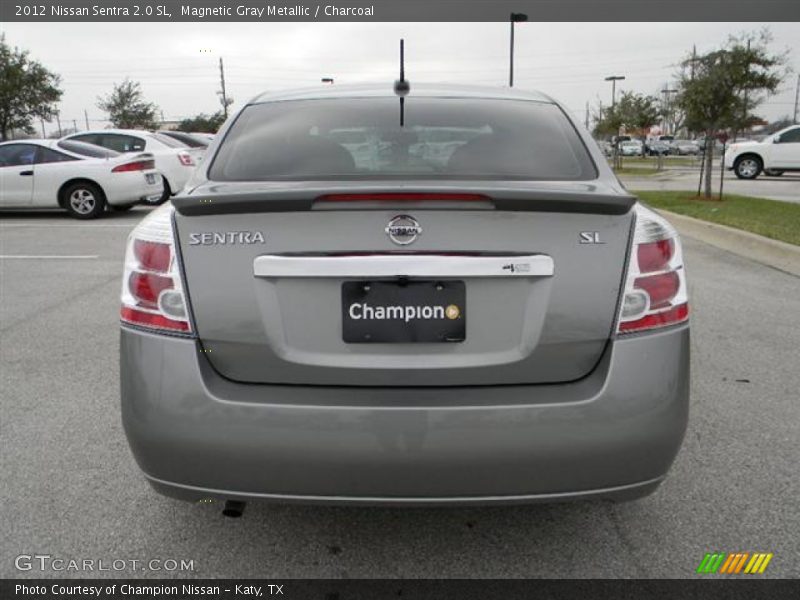 Magnetic Gray Metallic / Charcoal 2012 Nissan Sentra 2.0 SL