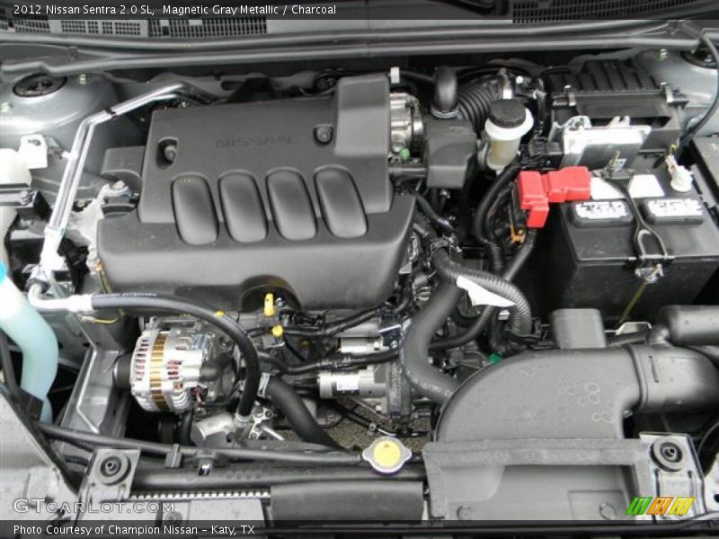 Magnetic Gray Metallic / Charcoal 2012 Nissan Sentra 2.0 SL