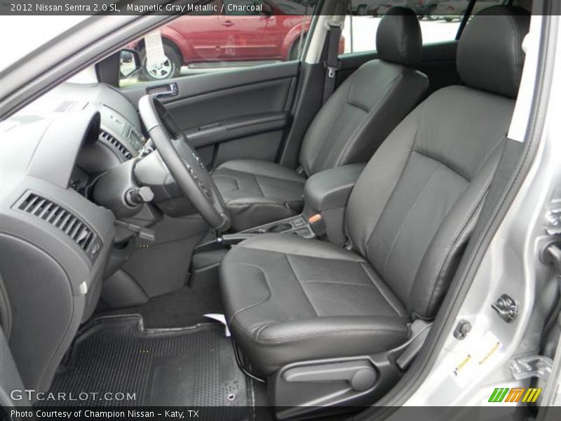 Magnetic Gray Metallic / Charcoal 2012 Nissan Sentra 2.0 SL