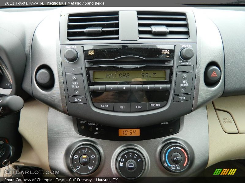 Pacific Blue Metallic / Sand Beige 2011 Toyota RAV4 I4
